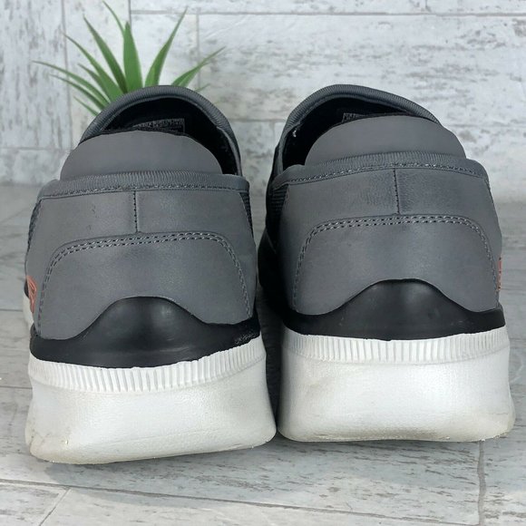 Skechers SN 52937S Gray Slip On Dual Lite Relaxed Fit Men's Sz 9 - Picture 6 of 12